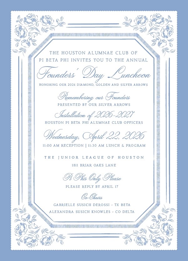 Founders' Day Luncheon'